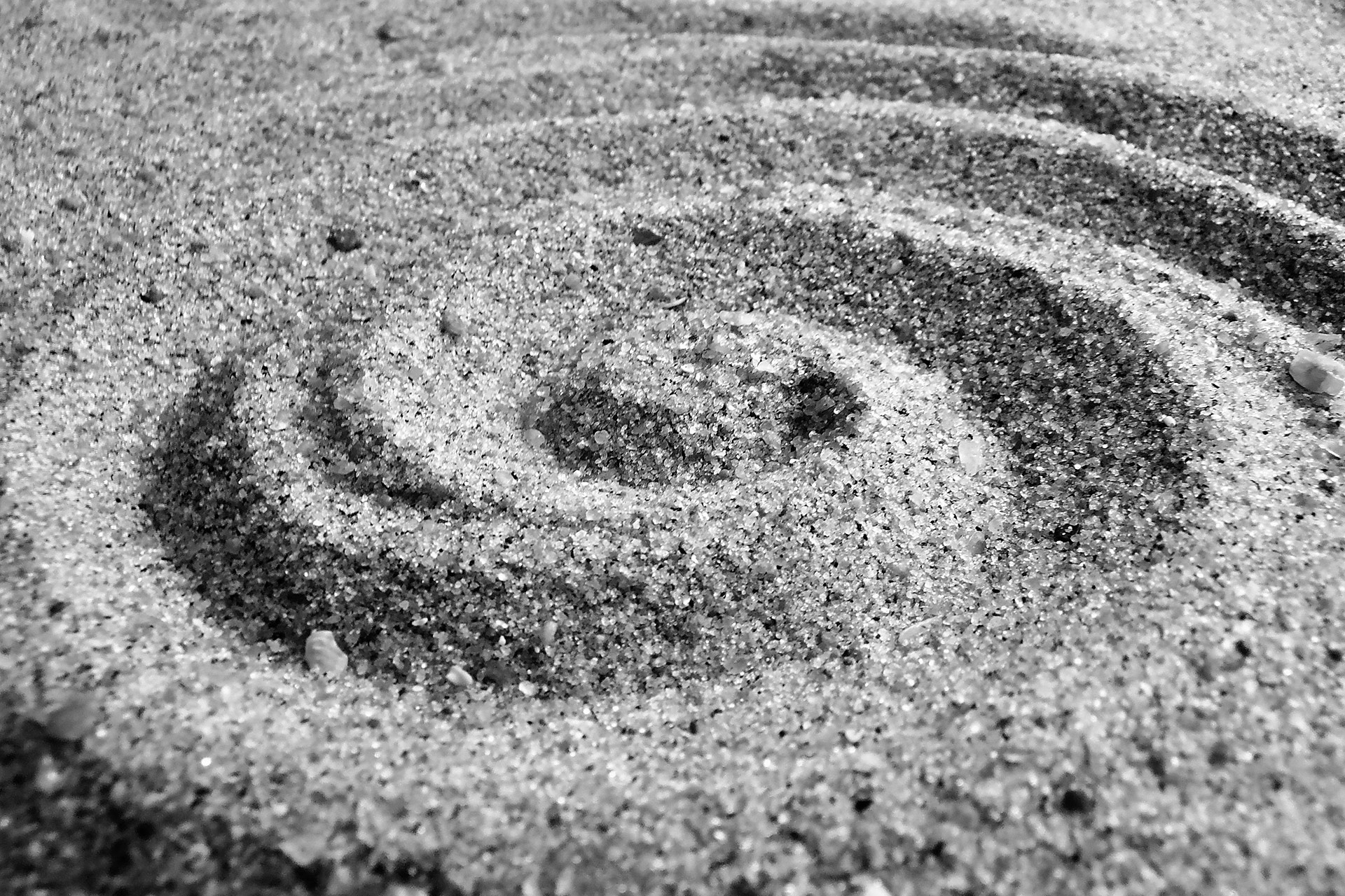 close up if sand on the beach