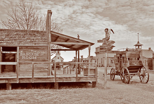 Main Street, 1880's Town photo